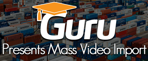 Mass Import Videos and Create Lessons Automatically