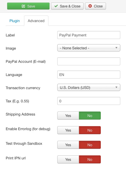 Payment Plugin